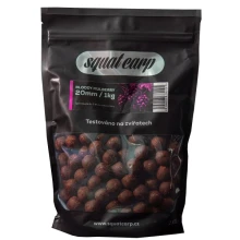 SQUAT CARP - Hotové boilies Bloody Mulberry 1 kg 30 mm