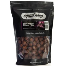 SQUAT CARP - Hotové boilies Bloody Mulberry 1 kg 30 mm