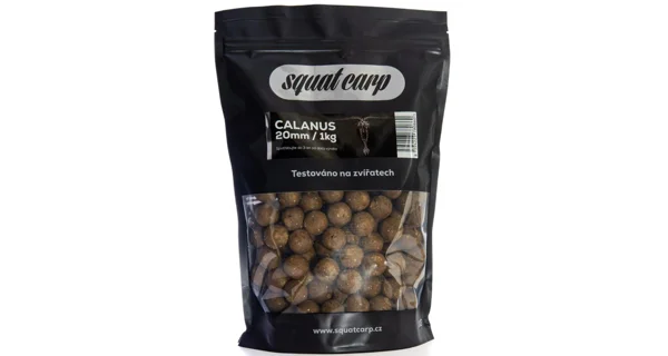 SQUAT CARP - Hotové boilies Calanus 1 kg 24 mm