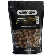 SQUAT CARP - Hotové boilies Hero Krill 1 kg 20 mm