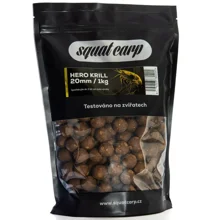 SQUAT CARP - Hotové boilies Hero Krill 1 kg 24 mm