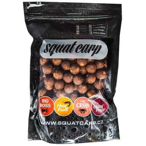 SQUAT CARP - Hotové boilies Hero Krill 1 kg 24 mm