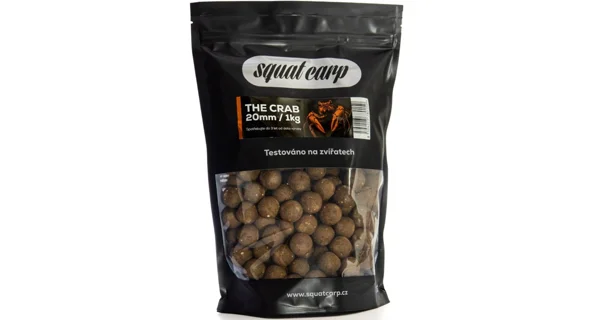 SQUAT CARP - Hotové boilies The Crab 1 kg 20 mm