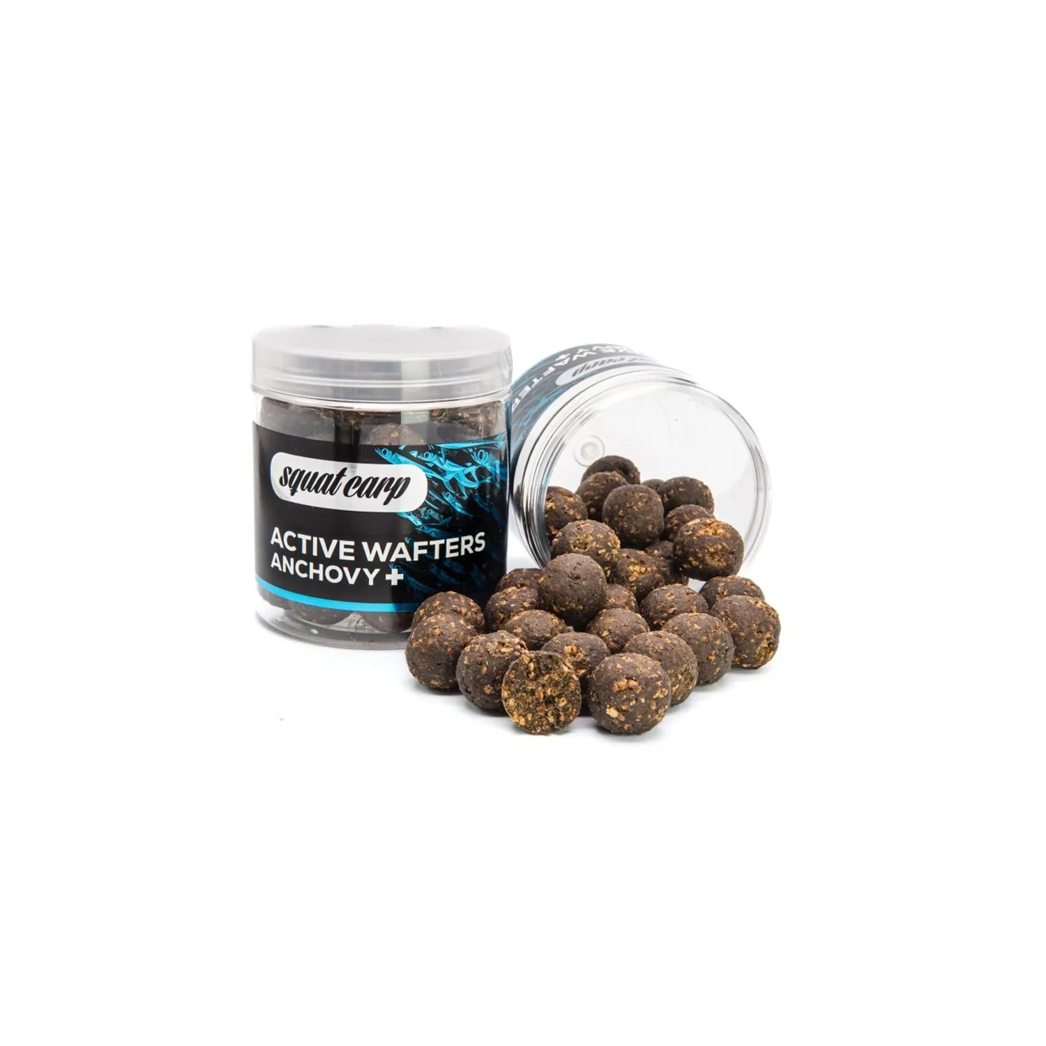 SQUAT CARP SQUAT CARP - Neutrálně vyvážené boilies wafters 30 mm 250 g Anchovy+