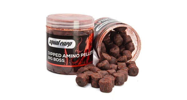 SQUAT CARP - Pelety Amino Pellets In Dip Big Boss 15 mm 180 g