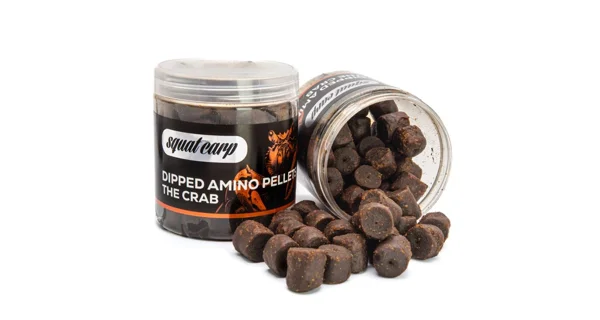 SQUAT CARP - Pelety Amino Pellets In Dip The Crab 15 mm 180 g