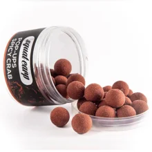 SQUAT CARP - Plovoucí Boilies Pop Up 12 mm 60 g Spicy Crab