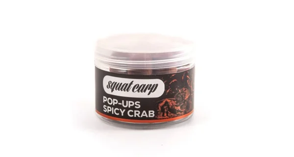 SQUAT CARP - Plovoucí Boilies Pop Up 12 mm 60 g Spicy Crab