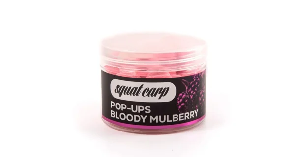 SQUAT CARP - Plovoucí boilies Pop Up 16 mm 60 g Bloody Mulberry