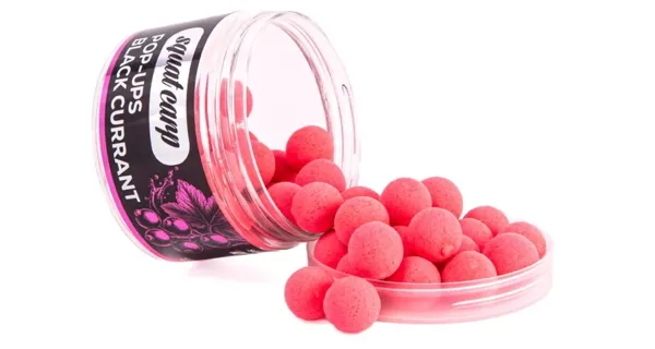 SQUAT CARP - Plovoucí Boilies Pop-Up BlackCurrant 60 g 12 mm