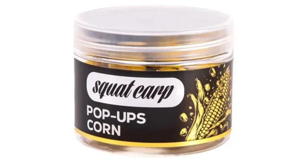 SQUAT CARP - Plovoucí Boilies Pop-Up Corn 60 g 16 mm