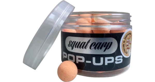SQUAT CARP - Pop Up 12 mm 60 g Citrus & Orange Juice