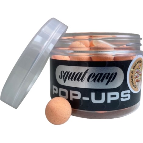 SQUAT CARP - Pop Up 12 mm 60 g Citrus & Orange Juice