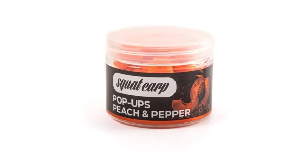 SQUAT CARP - Pop Up 12 mm 60 g Peach & Pepper