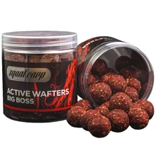 SQUAT CARP - Rozpustné neutrálně vyvážené boilies Active Wafters Big Boss 20 mm 150 g
