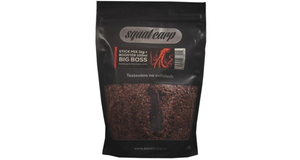 SQUAT CARP - Stick Mix Big Boss 1 kg + Booster 100 ml