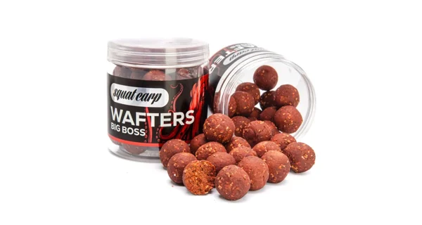 SQUAT CARP - Vyvážené boilie Wafters Big Boss 18 mm