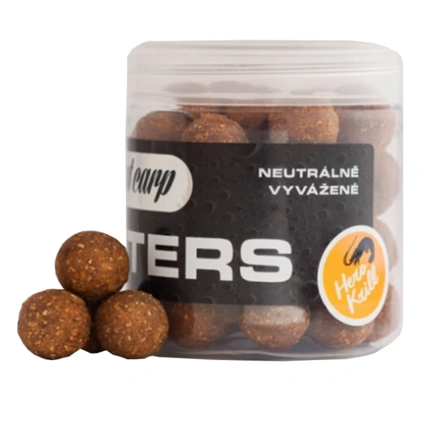 SQUAT CARP - Vyvážené boilie Wafters Hero Krill 18 mm