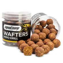 SQUAT CARP - Vyvážené boilie Wafters Hero Krill 18 mm