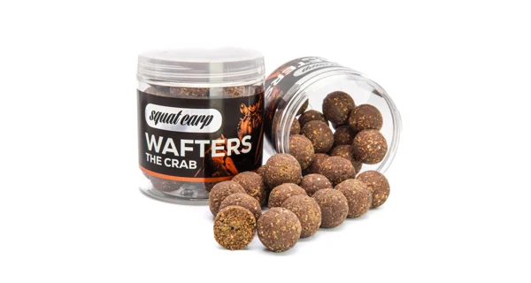 SQUAT CARP - Vyvážené boilie Wafters The Crab 18 mm