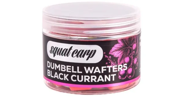 SQUAT CARP -  Wafters Dumbells BlackCurrant 10x16 mm