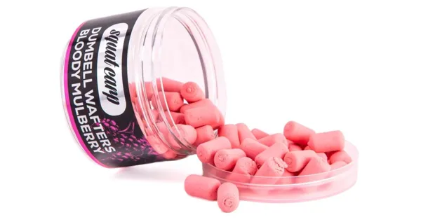 SQUAT CARP -  Wafters Dumbells Bloody Mulberry 10x16 mm