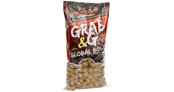 STARBAITS - Boilie Grab & Go Global Banana Cream 20 mm 2,5 kg