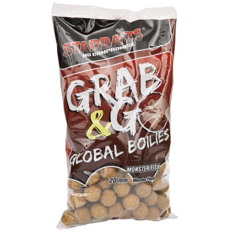 STARBAITS - Boilie Grab & Go Global Mega Fish 14 mm 1 kg