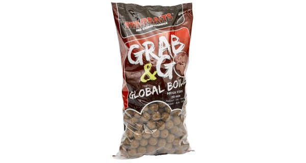 STARBAITS - Boilie Grab & Go Global Mega Fish 20 mm 2,5 kg