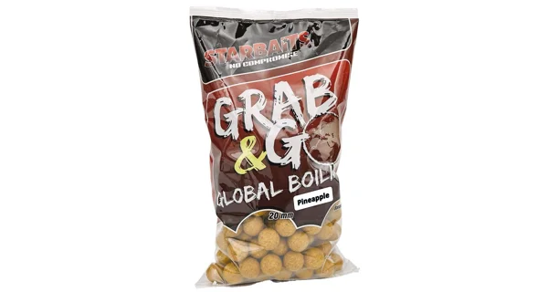 STARBAITS - Boilie Grab & Go Global Pineapple 20 mm 1 kg