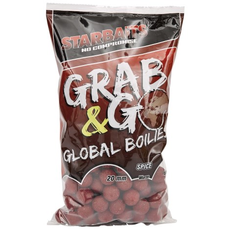 STARBAITS - Boilie Grab & Go Global Spice 14 mm 1 kg