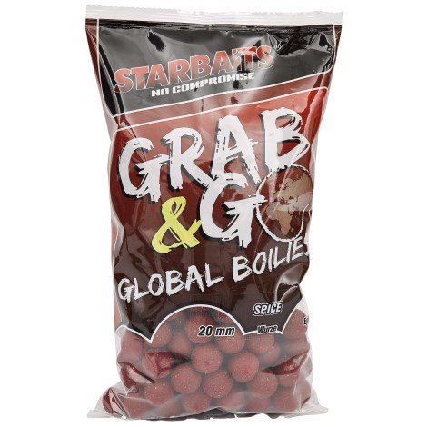 STARBAITS - Boilie Grab & Go Global Spice 20 mm 1 kg