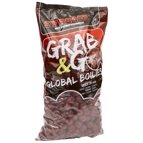 STARBAITS - Boilie Grab & Go Global Spice  20 mm 2,5 kg