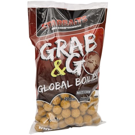 STARBAITS - Boilie Grab & Go Global Sweet Corn 20 mm 1 kg
