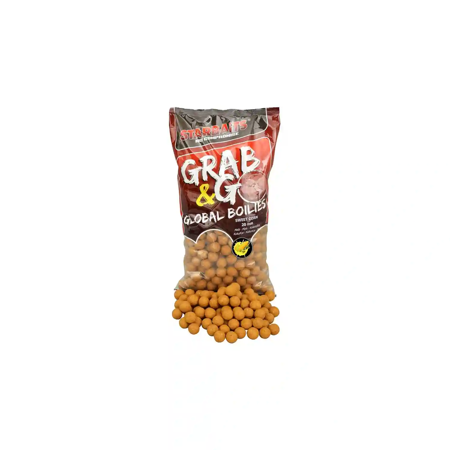 STARBAITS STARBAITS - Boilie Grab & Go Global Sweet Corn 20 mm 2,5 kg