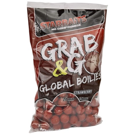 STARBAITS - Boilie Grab & Go Strawberry Jam 14 mm 1 kg