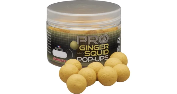 STARBAITS - Boilie Pop Up Pro Ginger Squid 16 mm 50 g
