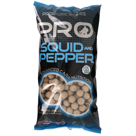STARBAITS - Boilie Probiotic Squid & Pepper 2,5 kg 20 mm