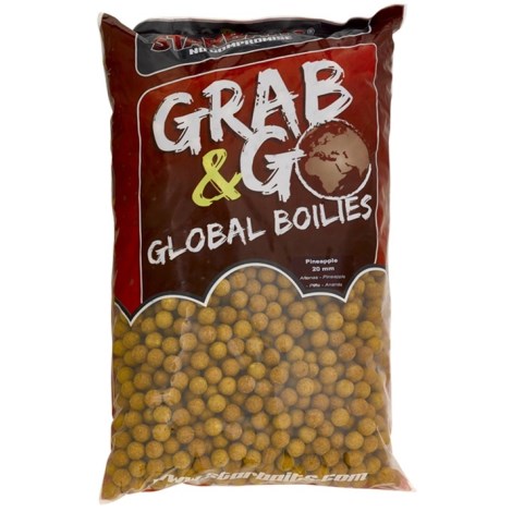 STARBAITS - Boilies Grab & Go Global Pineapple 20 mm 5 kg