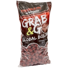 STARBAITS - Boilies Grab & Go Global Strawberry Jam 24 mm 2,5 kg