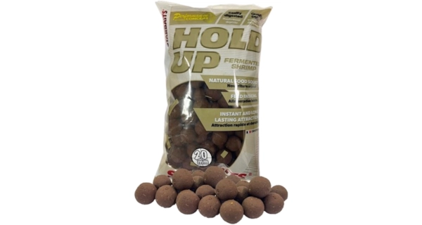 STARBAITS - Boilies Hold Up Fermented Shrimp 20 mm 800 g