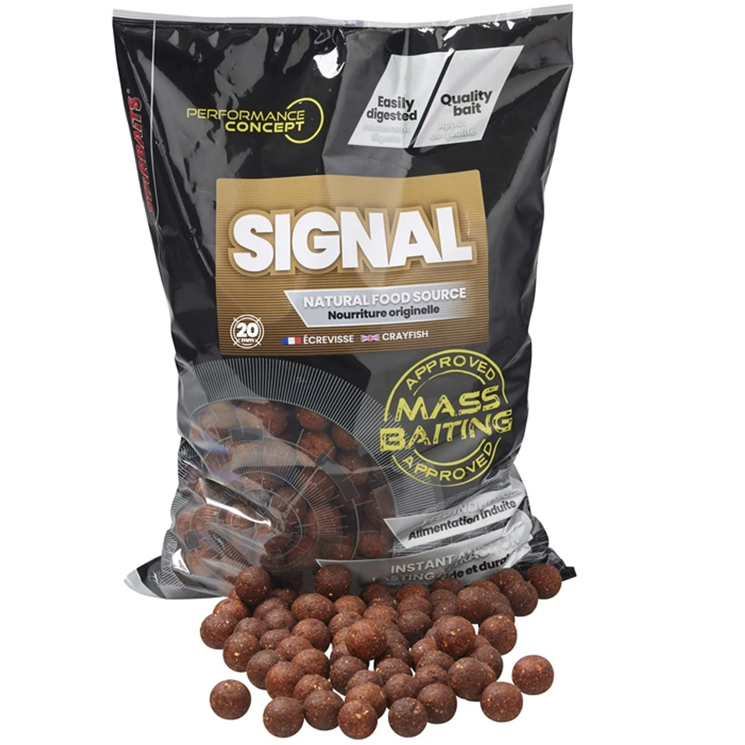 STARBAITS STARBAITS - Boilies Mass Baiting Hold Up Signal 24 mm 3 kg