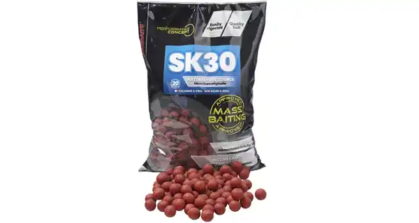 STARBAITS - Boilies Mass Baiting Hold Up SK30 24 mm 3 kg