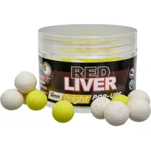 STARBAITS - Boilies Pop Up Bright Red Liver 14 mm 50 g