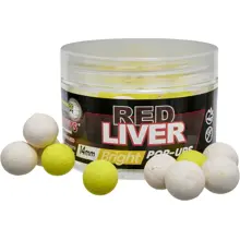 STARBAITS - Boilies Pop Up Bright Red Liver 14 mm 50 g