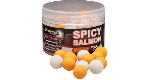 STARBAITS - Boilies Pop Up Bright Spicy Salmon 14 mm 50 g