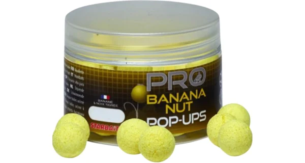STARBAITS - Boilies Pop Up Pro Banana Nut 12 mm 50 g