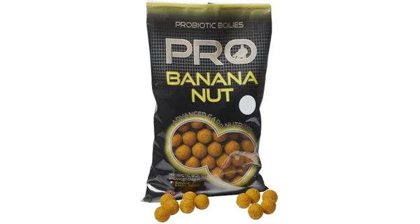 STARBAITS - Boilies Probiotic Banana Nut 24 mm 800 g