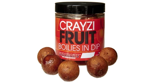 STARBAITS - Boilies v dipu Concept Crayzi Fruit 20 mm 150 g