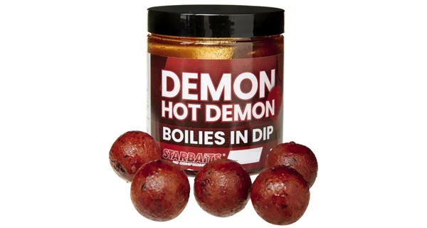 STARBAITS - Boilies v dipu Concept Hot Demon 24 mm 150 g